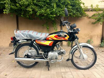 honda Cd 70 2025 end 2026 shape 8500 km driven only like new biike