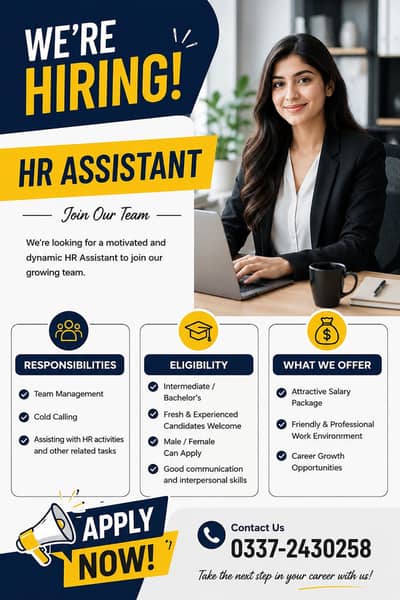 hr assistant/ team management