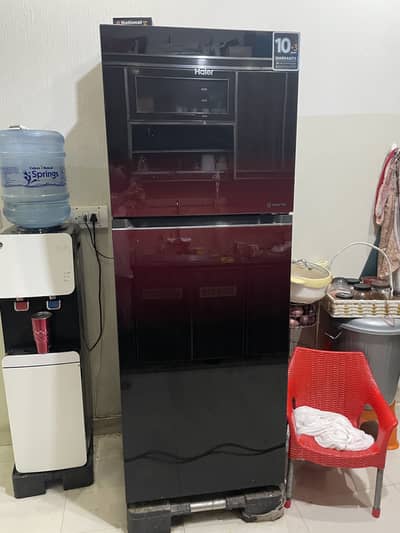 Haier fridge under warranty completely working like new