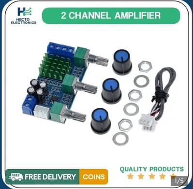 Amplifier stereo 60+60 watt dual channel 3116d2