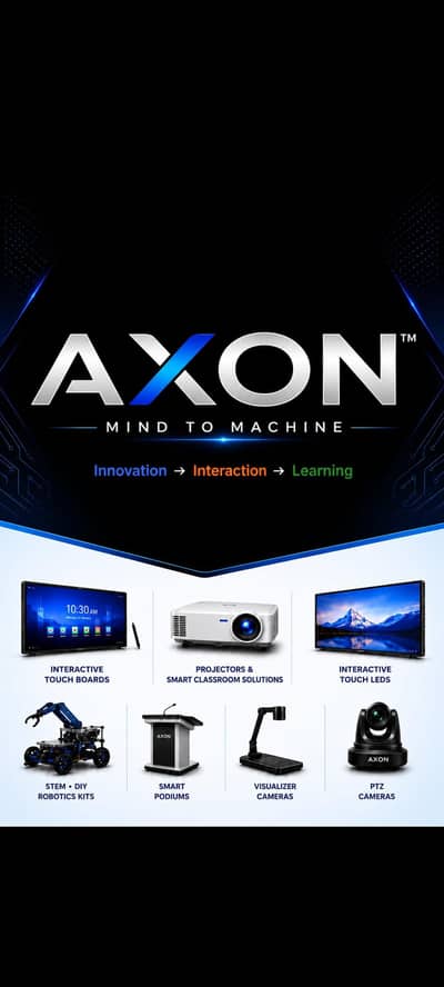 Axon interactive touch smart board rebotic kits complete solution