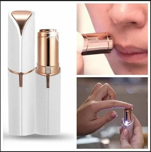 Portable Facial Hair Removal Trimmer – Safe & Painless Shaver for Women