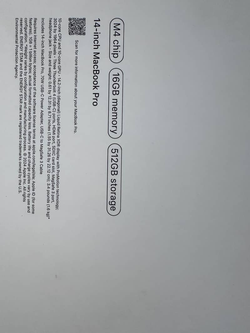 Apple MacBook Pro M4 8