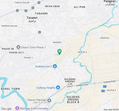 Prime Commercial Plot For Sale IT Hub, Gulberg Greens (14 Marla)
