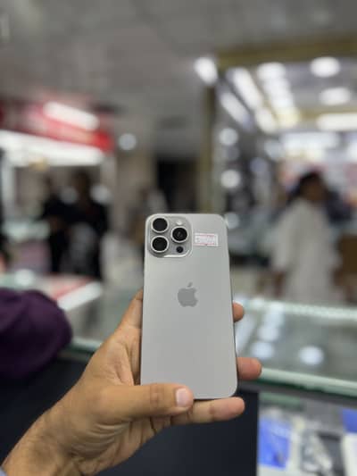 Apple iPhone 15 Pro Max PTA Approved Natural Titanium 98 Health