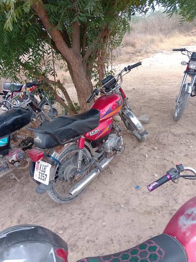 zxmco 70cc.  green town karachi