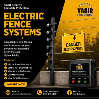 Electric fence installation / Powder coating / Weld mesh / Hesco bag