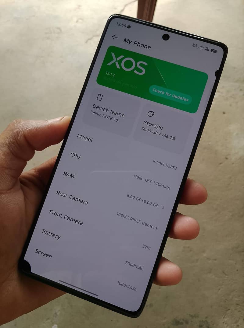 Infinix Note 40 9