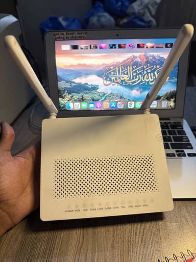 Huawei fiber epon/gpon modem router double antenna