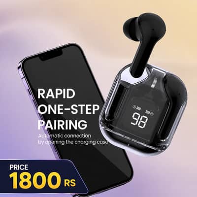  Wireless Bluetooth Earbuds with Digital Charging Case