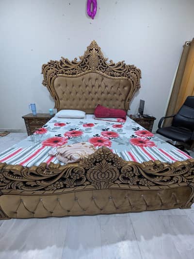 Bed Set and Dressing Table without mattress