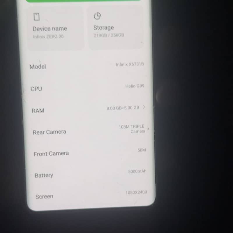 Infinix Zero 30 3