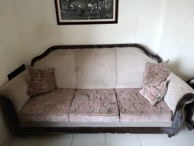 Sheesham wood sofa set 7 seater