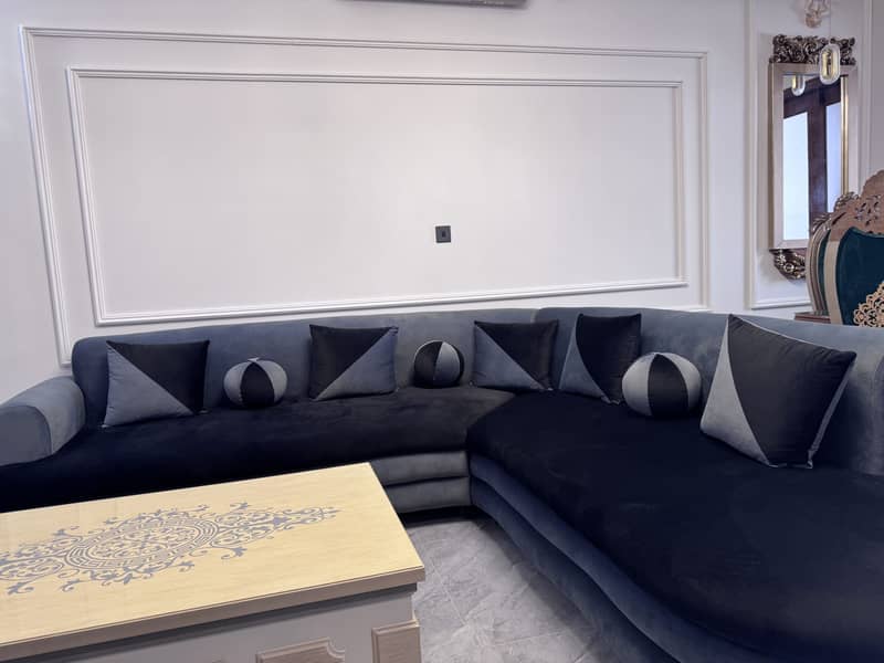 L shape sofa 1