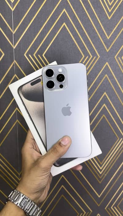 IPhone 15 pro max pta approved 256gb