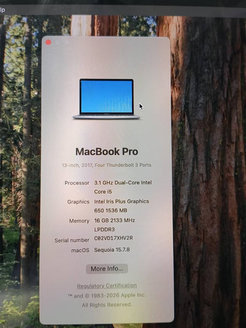 MacBook Pro 2017 5