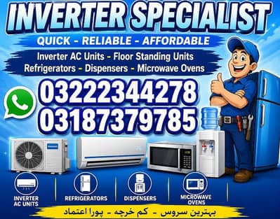 AC Service | AC Repair | DC Inverter Card Repair | water dispenser