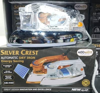 Deluxe dry iron