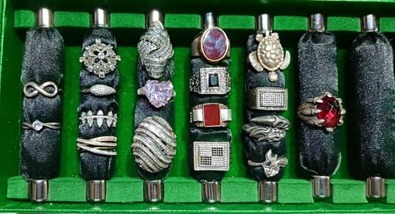 Ladies or gens rings available