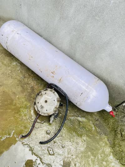 CNG and LPG cylinder 55kg With landirenzo kit