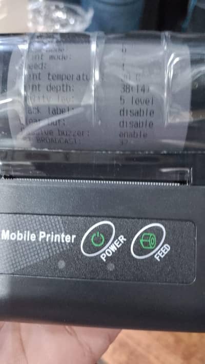MOBLIE PRINTER  (PORTABLE PRINTER)