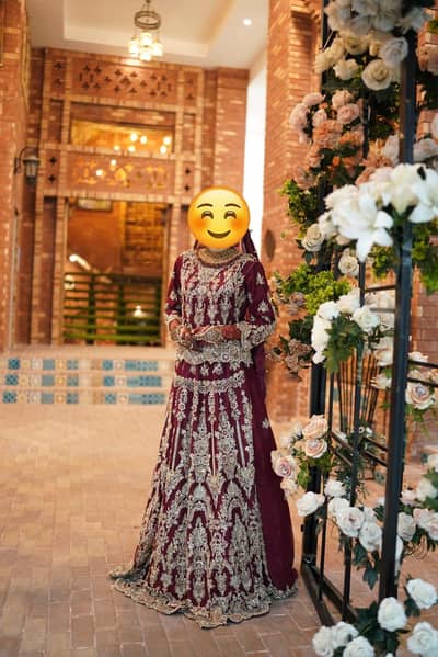 Barat Bridal Red Lehnga