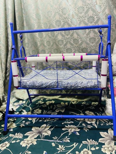Baby swing purple