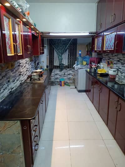 3 Bed DD Corner West Open Apartment For Sale In Johar Block 16 | 1500 Sq. Ft. | Leased | Boundary Wall Project | Prime Location Near Aladin & Main Road