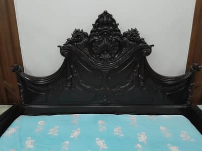 Chiniot Bed full bed set with dressing table