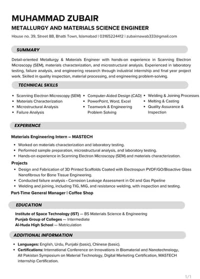 Job required