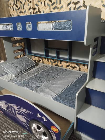 bunk bed for 3 kids