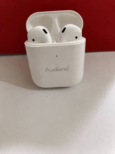 Audionic Airbud 02 Wireless Earbuds Complete Box & Accessories LikeNew