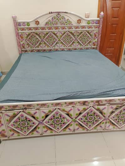 iron bed