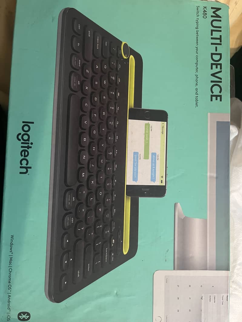 Logitech K480 Multi-Device Keyboard 1