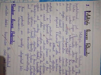 Assignment work