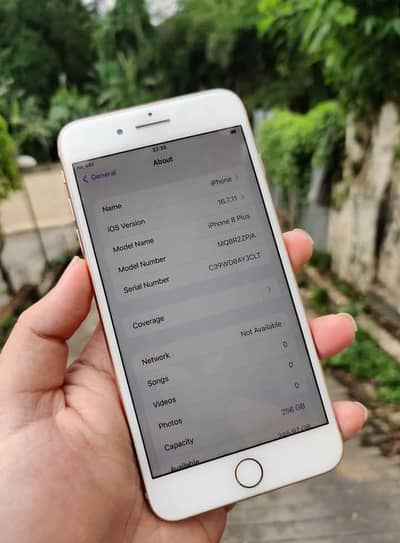 Apple iPhone 8 Plus 256 GB argent for sale