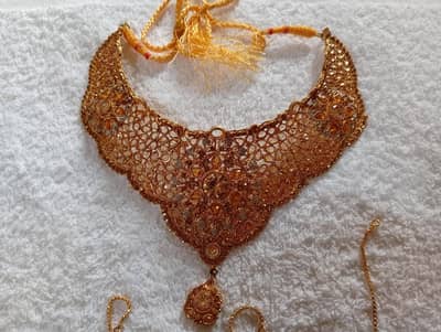 bridal jewellery set