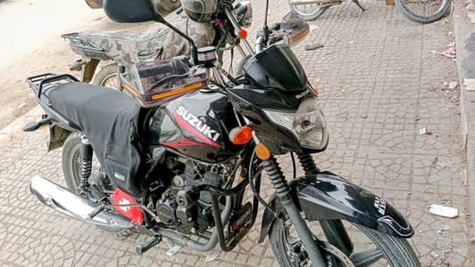 Suzuki GR 150 2018 model Karachi register urgent for sale Pakistan