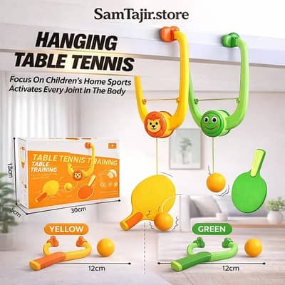 Kids Hanging Table Tennis Training Set | Indoor Sports Toy | Toys