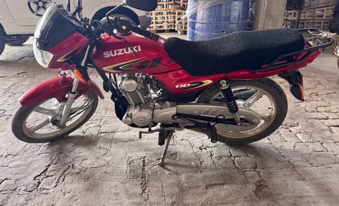 Suzuki GD110 Red Color just 25000 drive