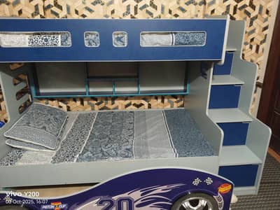 Kids bed for 3