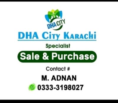 DHA City Karachi plots sale & purchase