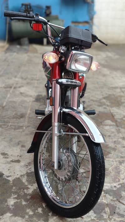 Honda CG 125 Karachi number