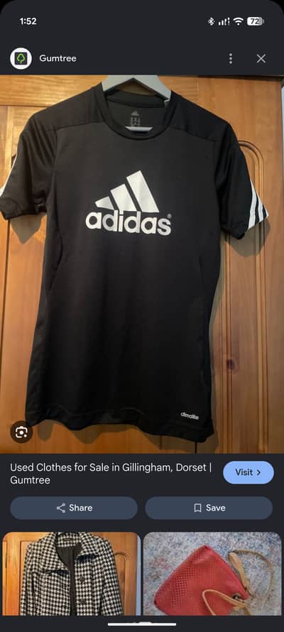 Adidas Nike Armour Sports Gym Shirts