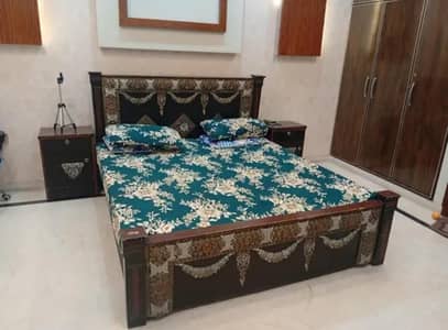 1 double bed with medicated mattress