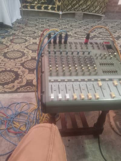 K audio mixer 8 channel