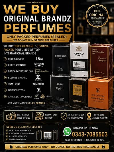 Buying origional perfumes
