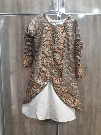 net  and chiffon 3 piece suit for sale