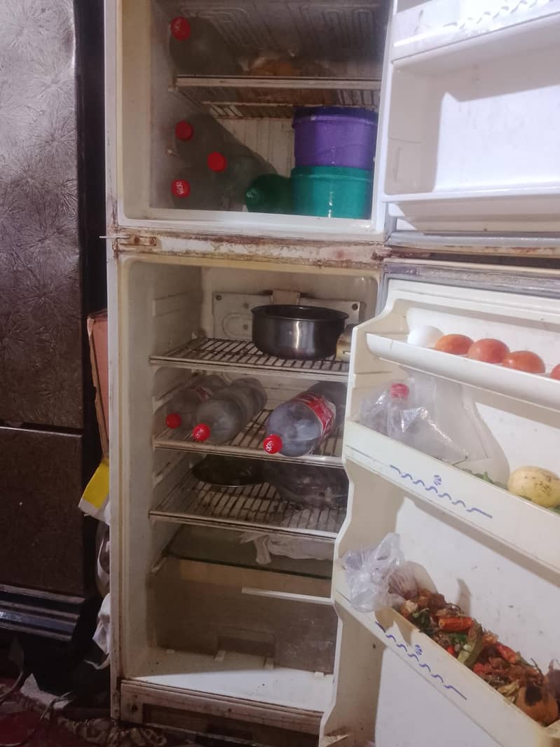 A fridge 1