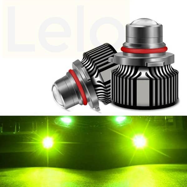 Car Fog Light Projector LED H11 Fitting Lazier Projector Lemon Colour